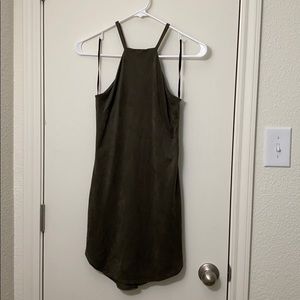 Olive mini dress